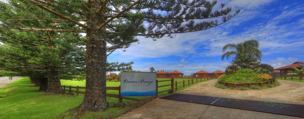 Ocean Breeze Cottages Burnt Pine Buitenkant foto