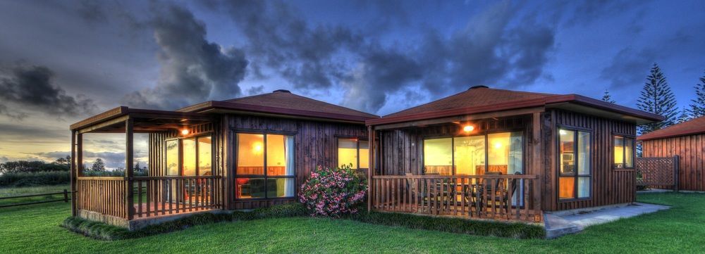 Ocean Breeze Cottages Burnt Pine Buitenkant foto